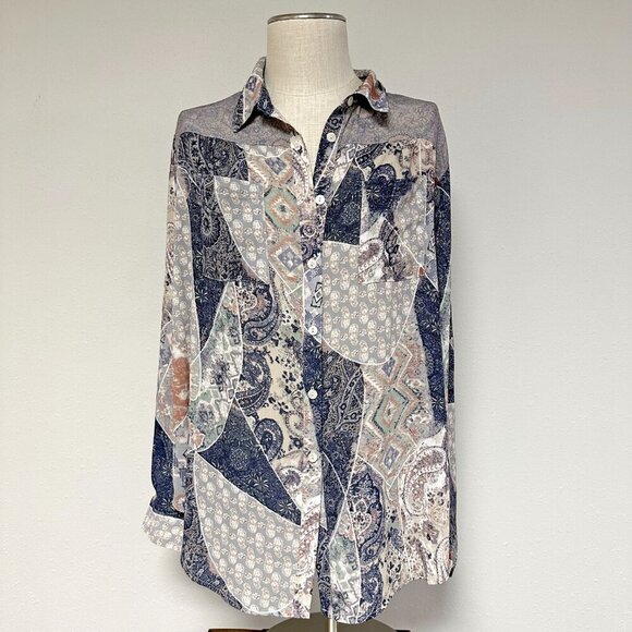 Charlie B's Multi Color Blouse - Picture 4 of 11